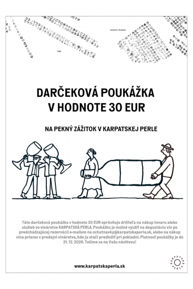 Darčeková poukážka 30 EUR
